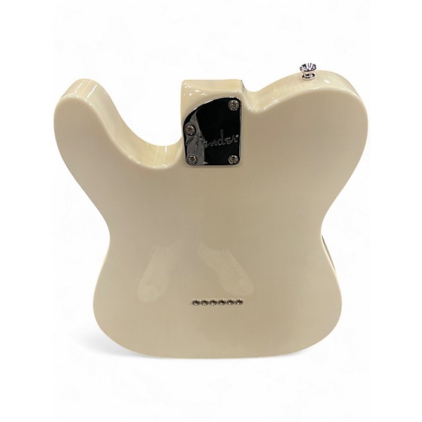 Used Fender Deluxe Nashville Telecaster white Solid Body Electric Guitar