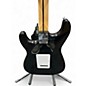 Used Squier Standard Stratocaster Black Solid Body Electric Guitar