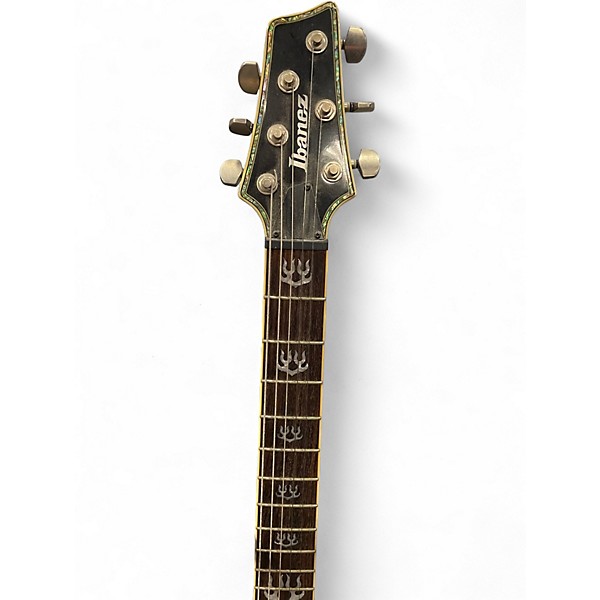 Used Ibanez SZ720FM TRANSPARENT GREY Solid Body Electric Guitar