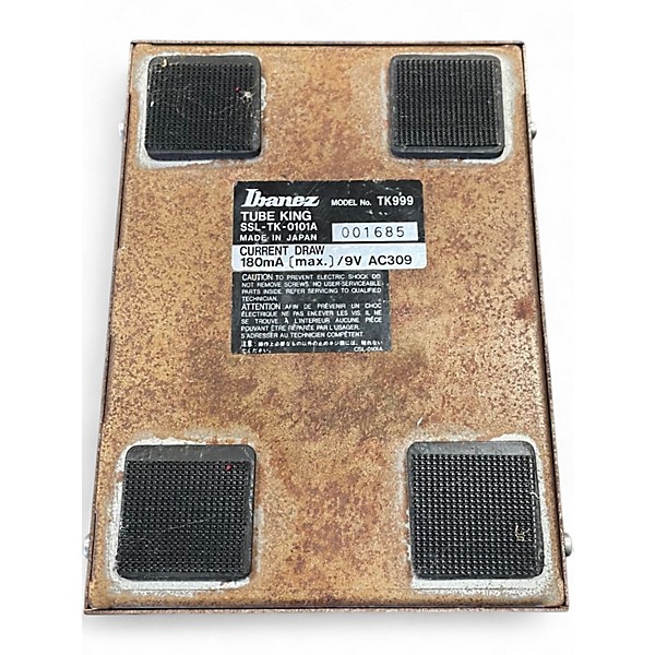 Used Ibanez TK999HT Tube King Overdrive Distortion Effect Pedal