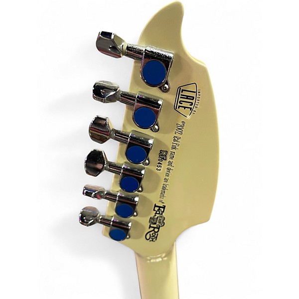 Used Lace RAT FINK ED ROTH WHITE Solid Body Electric Guitar