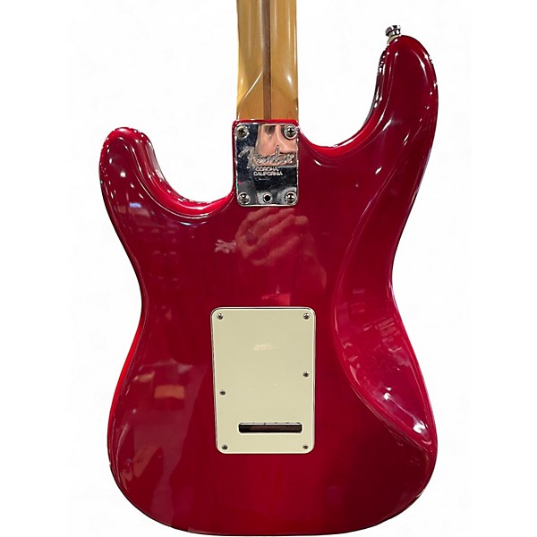 Used Fender American Deluxe Stratocaster Red Solid Body Electric Guitar
