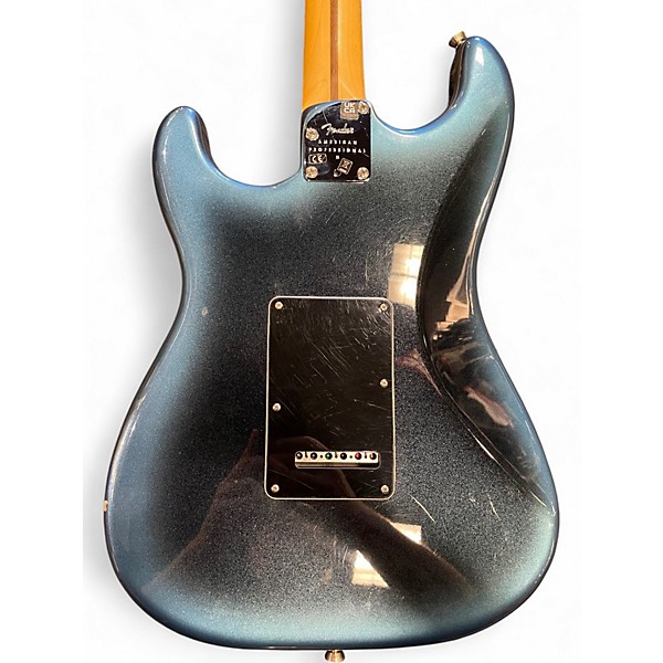 Used Fender American Professional II Stratocaster Dark Night Solid Body Electric Guitar