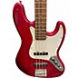 Used Aria stb series Candy Apple Red Electric Bass Guitar