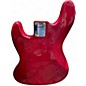 Used Aria stb series Candy Apple Red Electric Bass Guitar