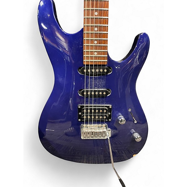 Used Ibanez Gio Ax Blue Solid Body Electric Guitar