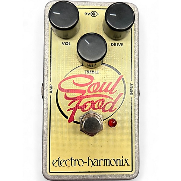 Used Electro-Harmonix Soul Food Overdrive Effect Pedal