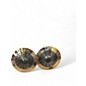 Used MEINL 14in Classic Custom Medium Hi Hat Pair Cymbal thumbnail
