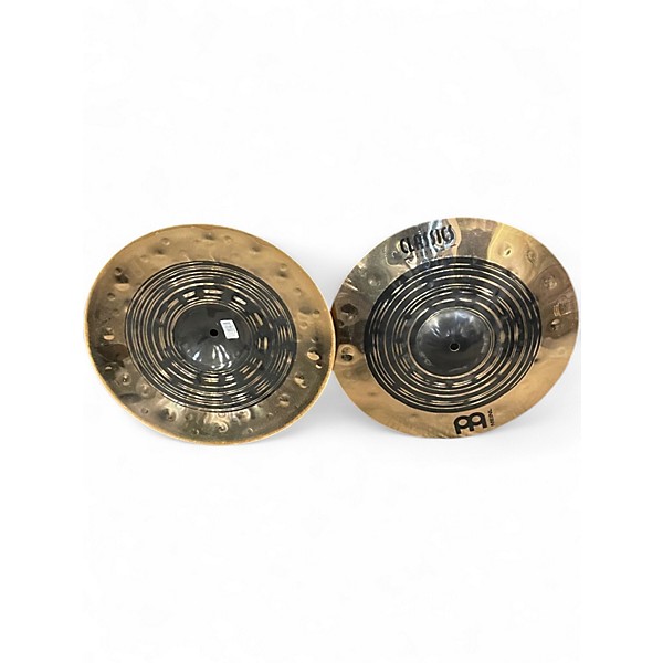 Used MEINL 14in Classic Custom Medium Hi Hat Pair Cymbal
