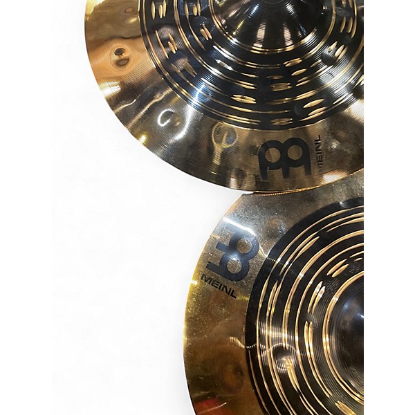 Used MEINL 14in Classic Custom Medium Hi Hat Pair Cymbal