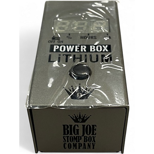 Used Big Joe Stomp Box Company POWER BOX LITHIUM Power Supply