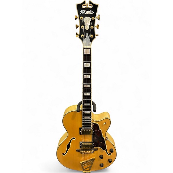 Used D'Angelico EX-DH Natural Hollow Body Electric Guitar