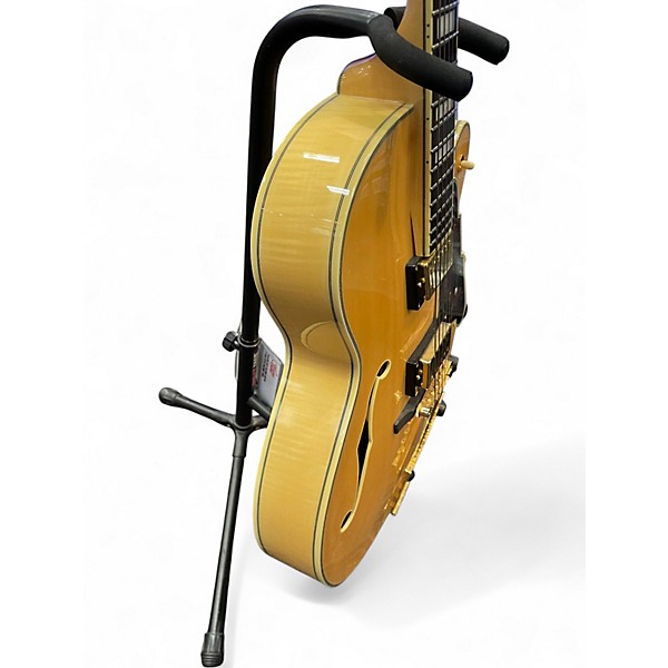 Used D'Angelico EX-DH Natural Hollow Body Electric Guitar