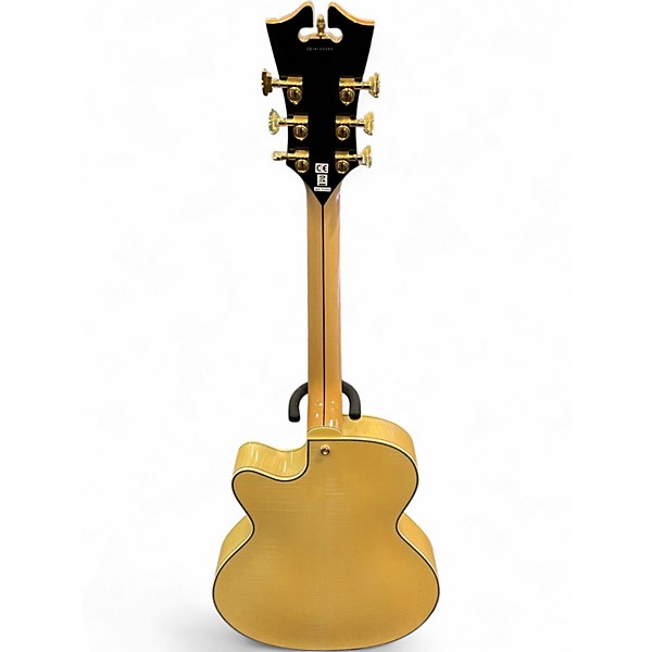 Used D'Angelico EX-DH Natural Hollow Body Electric Guitar