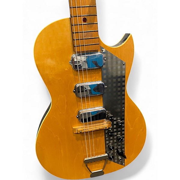 Vintage 1960s Old Kraftsman KAY VALUE LEADER 3 Antique Natural Solid Body Electric Guitar