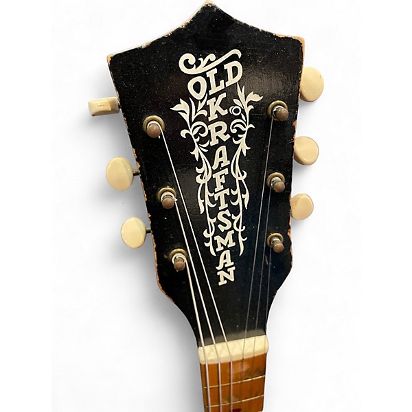 Vintage 1960s Old Kraftsman KAY VALUE LEADER 3 Antique Natural Solid Body Electric Guitar