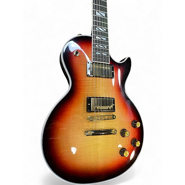 Used 2024 Gibson Les Paul Supreme FIREBURST Solid Body Electric Guitar