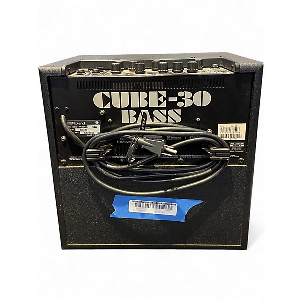 Used Roland Cube 30X 1x10 30W Cube Guitar Combo Amp