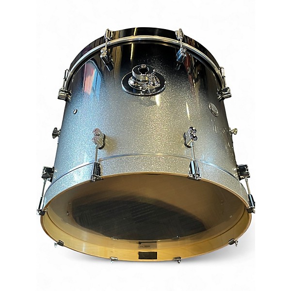 Used PDP by DW 7 Piece Concept Maple Silver to Black Fade Drum Kit