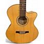 Used Seagull Heart of Wild Cherry CW Mini Jumbo T35 Natural Acoustic Electric Guitar