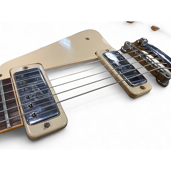 Vintage 1972 Gibson Les Paul Deluxe Gold Solid Body Electric Guitar