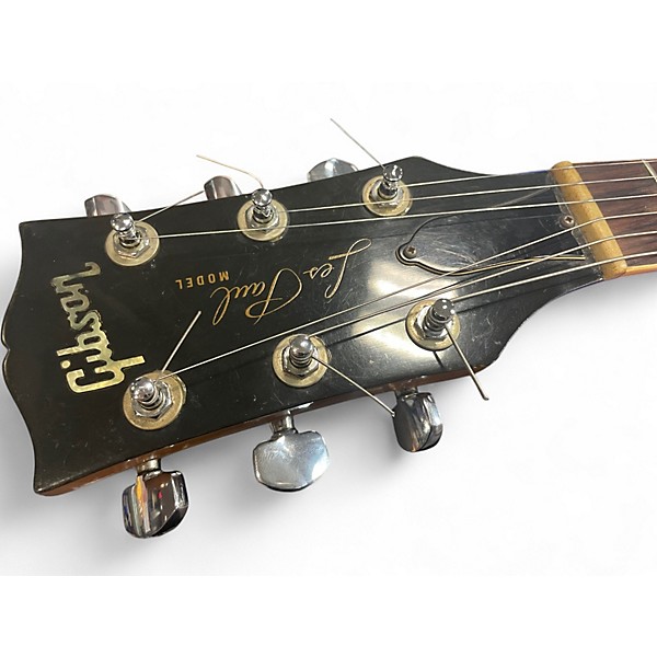 Vintage 1972 Gibson Les Paul Deluxe Gold Solid Body Electric Guitar