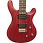 Used PRS SE CE24 Satin Red Solid Body Electric Guitar