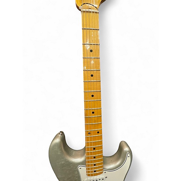 Used Fender CUSTOM SHOP STRATOCASTER Inca Silver Solid Body Electric Guitar