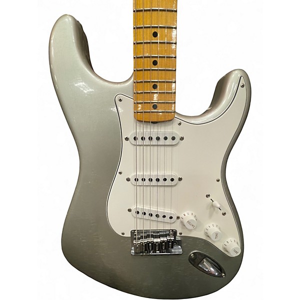 Used Fender CUSTOM SHOP STRATOCASTER Inca Silver Solid Body Electric Guitar