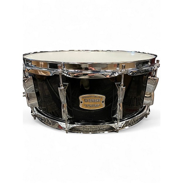 Used Yamaha 5.5X14 Stage Custom Snare RAVEN BLACK Drum