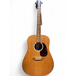 Used Martin DX2E Natural Acoustic Electric Guitar