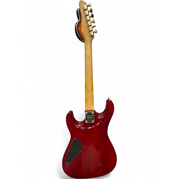 Used Samick SMX3 Red Solid Body Electric Guitar