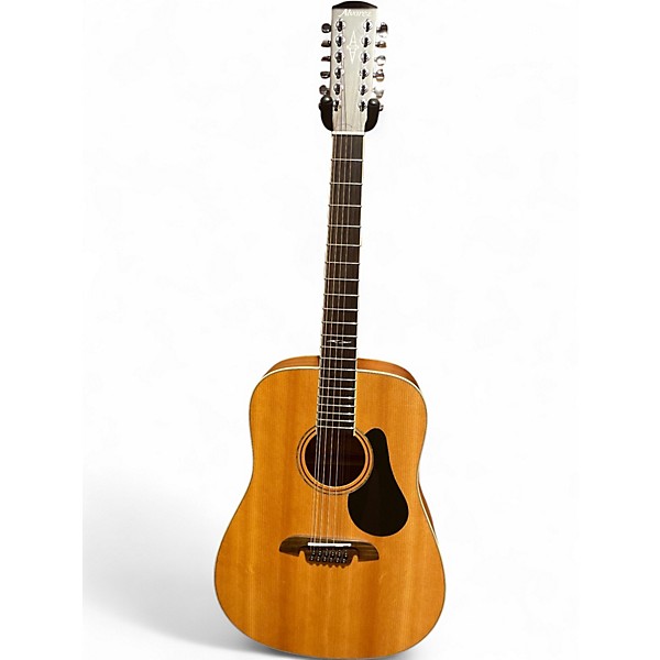 Used Alvarez AD6012CD Artist Series Natural 12 String Acoustic Guitar