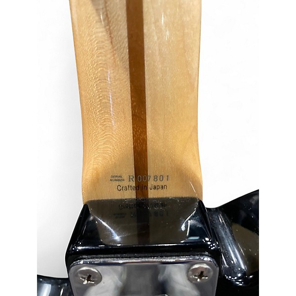 Used Fender 2005 CIJ Telecaster Black Solid Body Electric Guitar