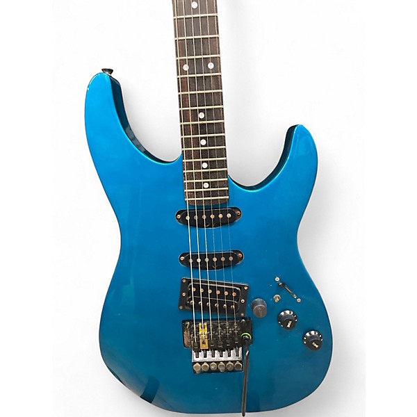 Used Kramer 1980 6000 Blue Solid Body Electric Guitar