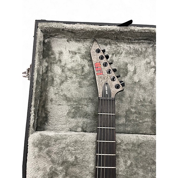 Used ESP LTD RM-600 MATTE BLACK Solid Body Electric Guitar