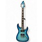 Used Schecter Guitar Research Omen Extreme 6 Ocean Blue Burst Solid Body Electric Guitar thumbnail