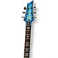 Used Schecter Guitar Research Omen Extreme 6 Ocean Blue Burst Solid Body Electric Guitar