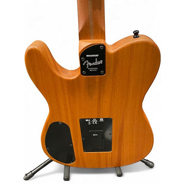 Used 2020 Fender Acoustasonic Player Telecaster Ebony Acoustic Electric Guitar