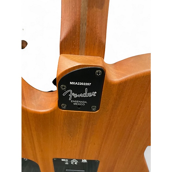 Used 2020 Fender Acoustasonic Player Telecaster Ebony Acoustic Electric Guitar