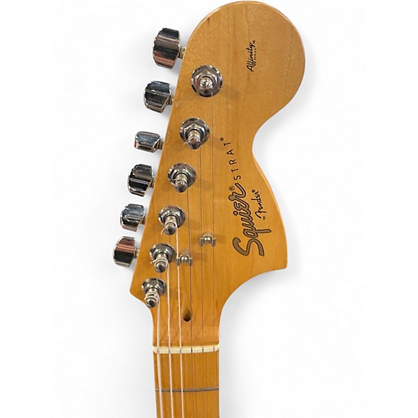 Used Squier Affinity Stratocaster Blue Sapphire Solid Body Electric Guitar