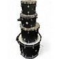 Used DW 5 Piece Design Series Satin Black Drum Kit