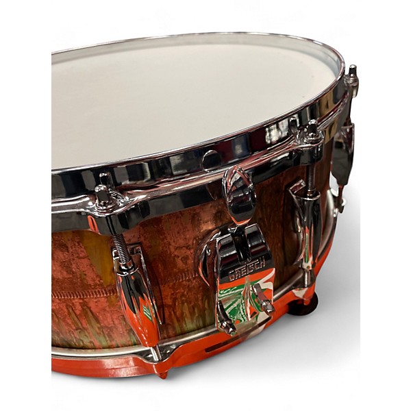 Used Gretsch Drums 14in Keith Carlock Metalic Drum