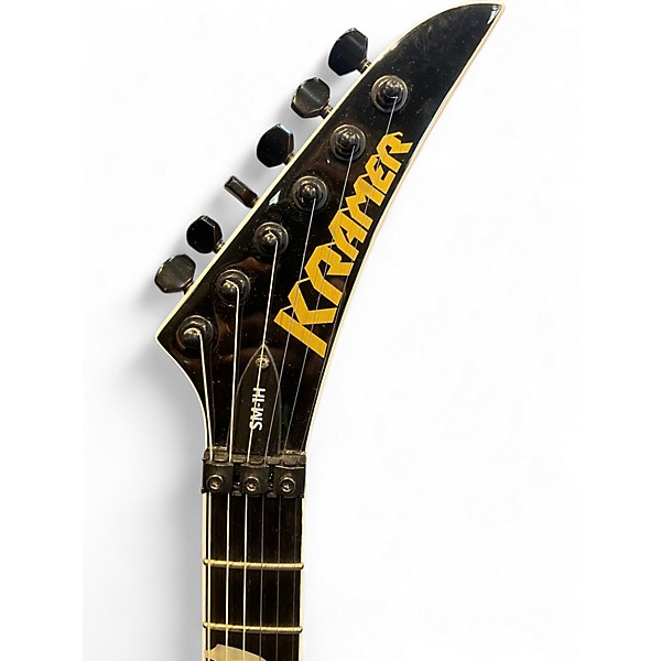 Used Kramer sm-1h Gold Solid Body Electric Guitar