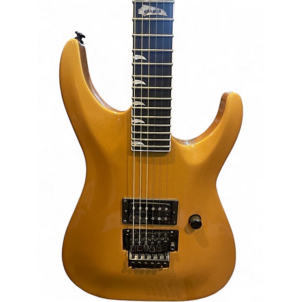 Used Kramer sm-1h Gold Solid Body Electric Guitar