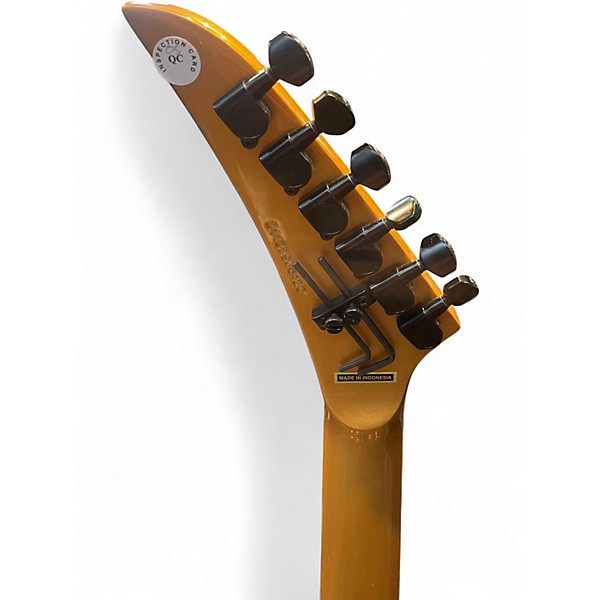 Used Kramer sm-1h Gold Solid Body Electric Guitar