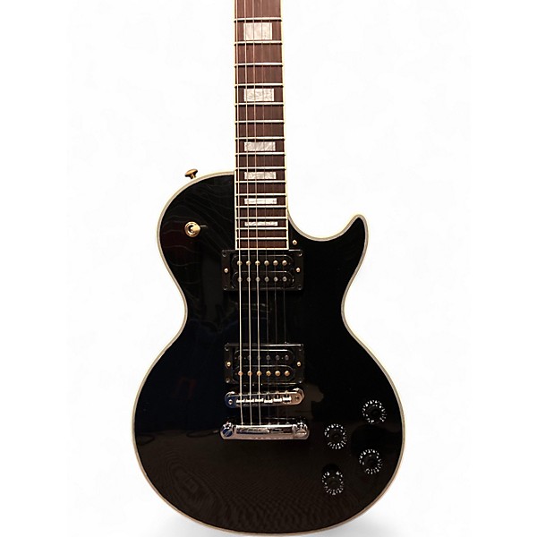 Used 2016 Gibson Les Paul Custom Lite Ebony Solid Body Electric Guitar