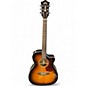Used Guild OM-140CE Tobacco Sunburst Acoustic Electric Guitar