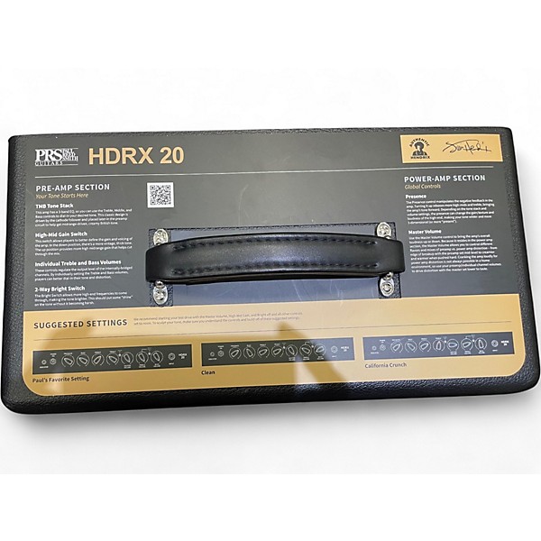 Used PRS HDRX 20 Tube Guitar Amp Head