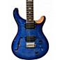 Used PRS SE Custom 22 Semi-Hollowbody faded blue burst Hollow Body Electric Guitar